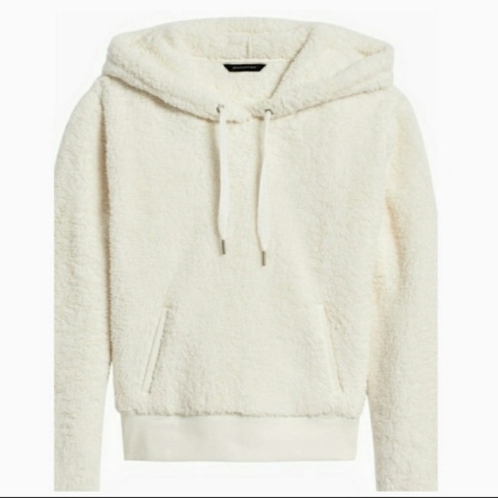 fleece pullover sweatshirt